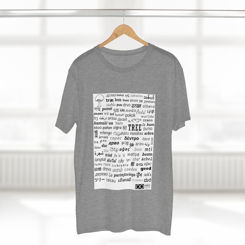 Men's Tree Tee - black print - Image 11