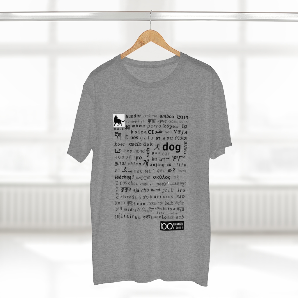 Men's Dog Tee - black print - Image 11
