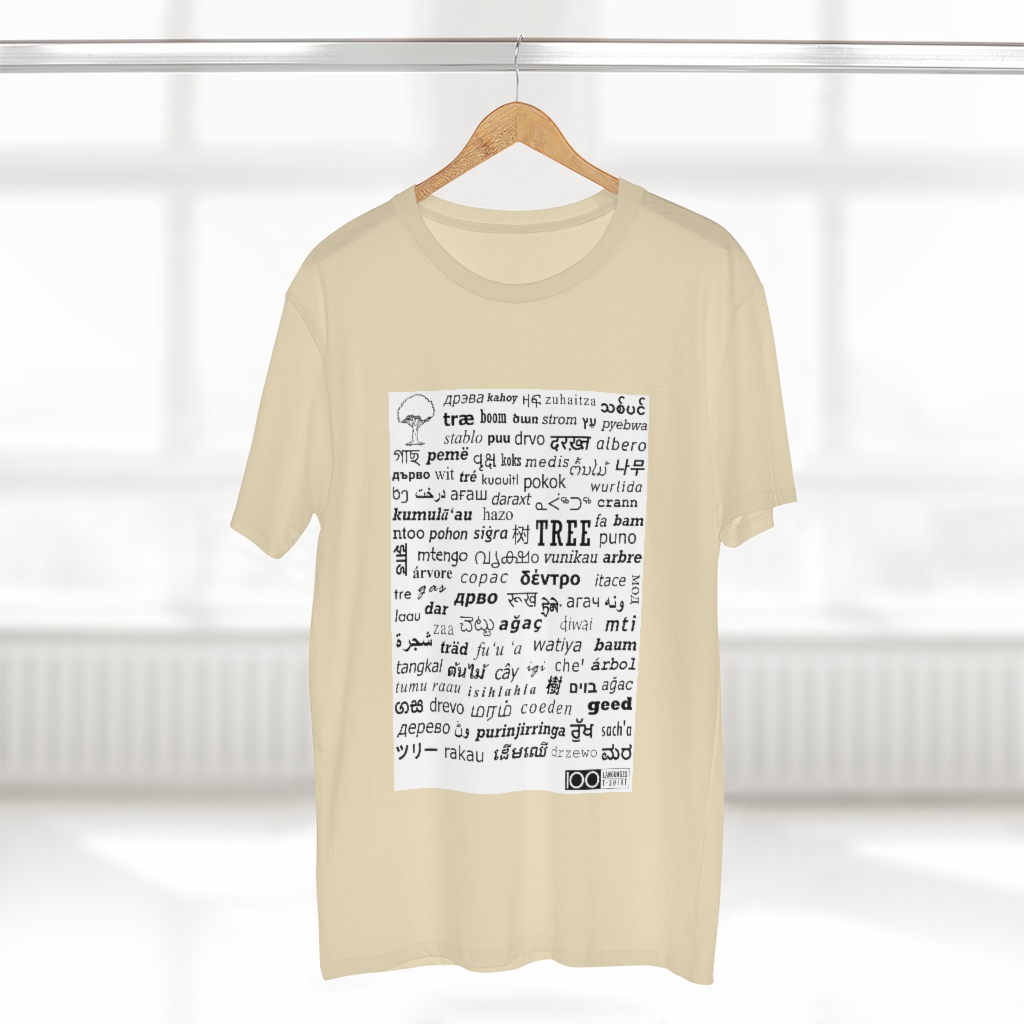 Men's Tree Tee - black print - Image 8