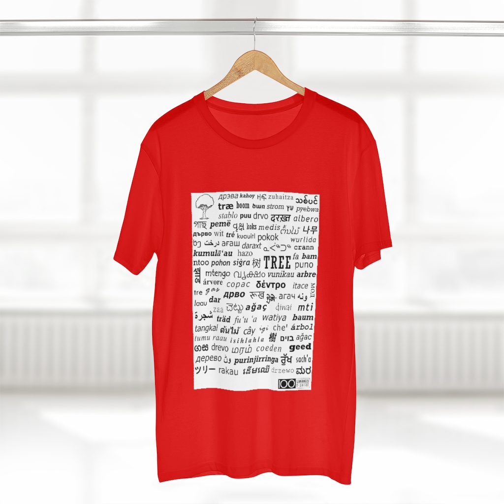 Men's Tree Tee - black print - Image 5