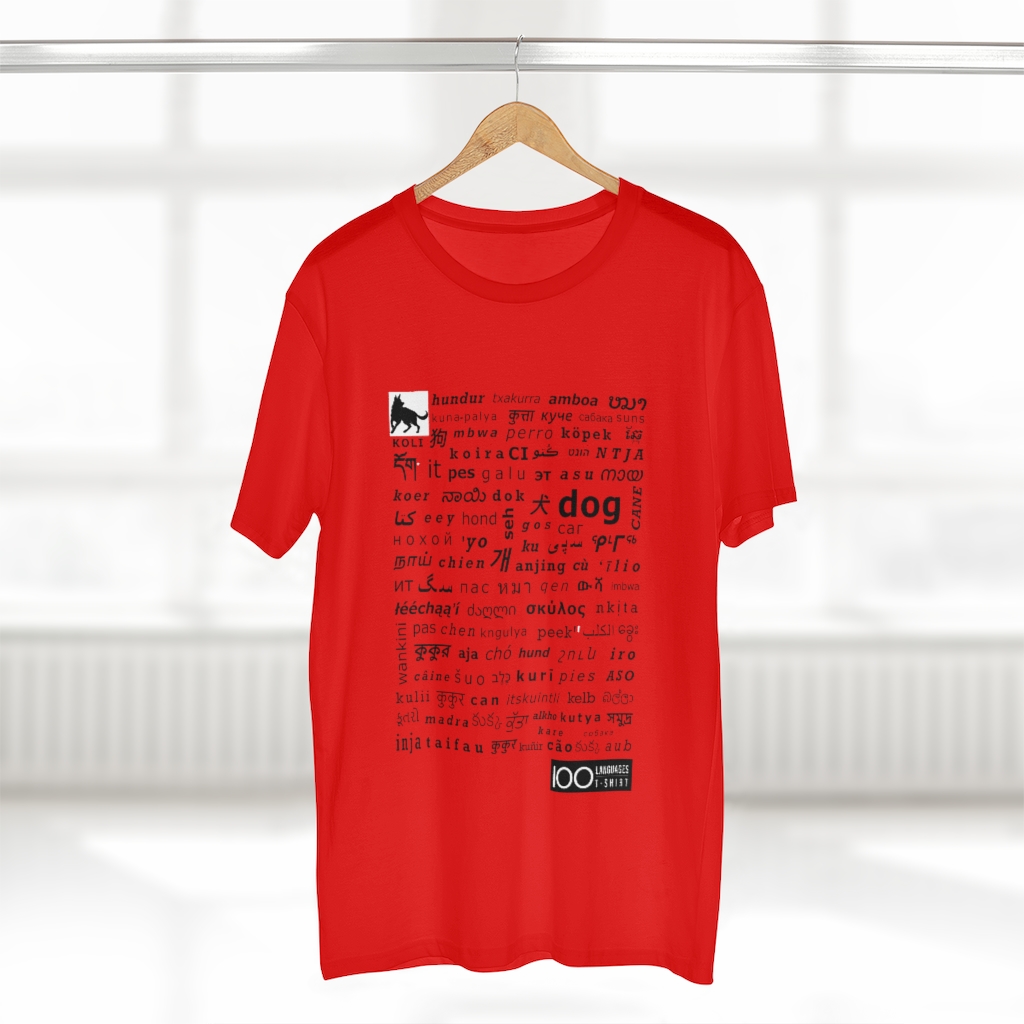 Men's Dog Tee - black print - Image 5